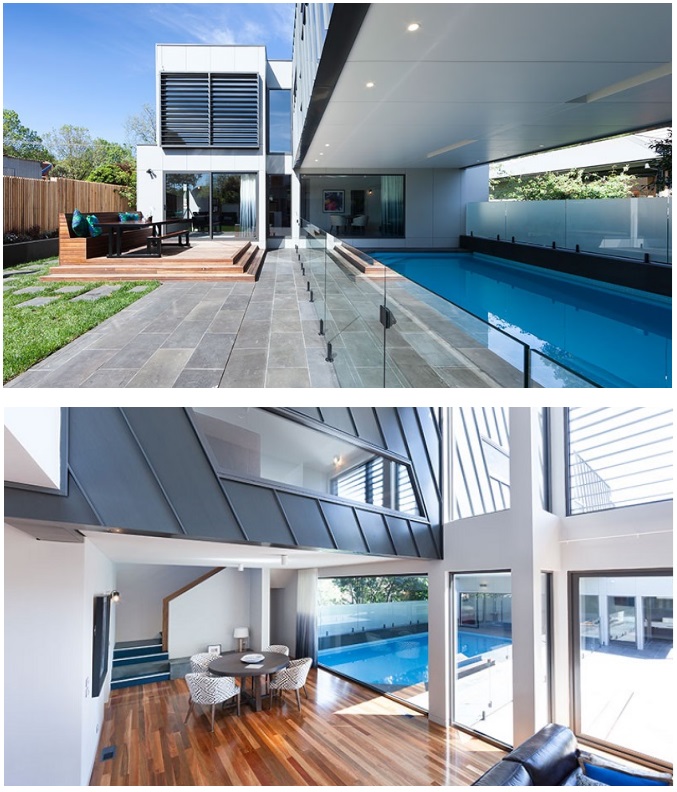 A one-off architecturally designed home.