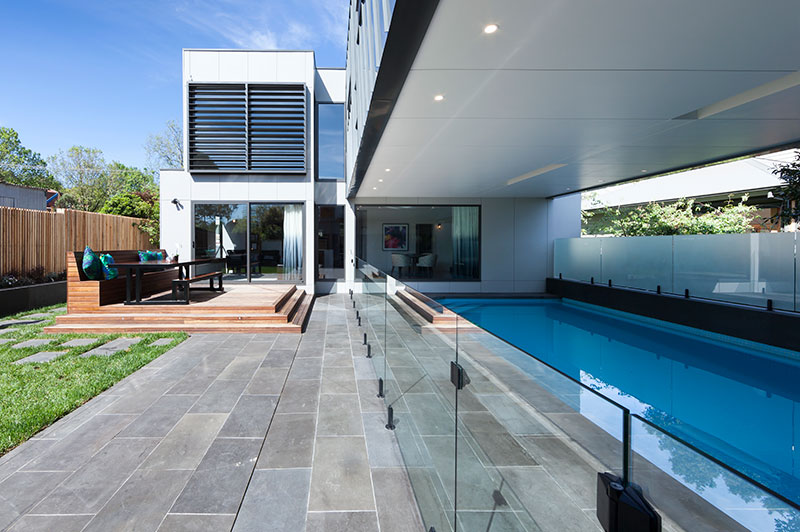Luxury custom home built by AGN Builders in Bayside Melbourne