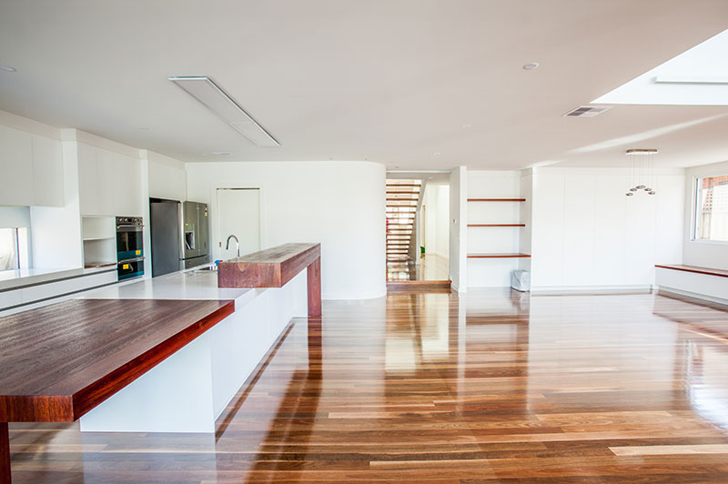 Joinery detail in the Glen Iris period home renovation
