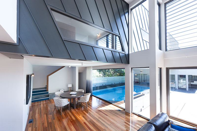 Family living area in the Canterbury Edwardian home extension