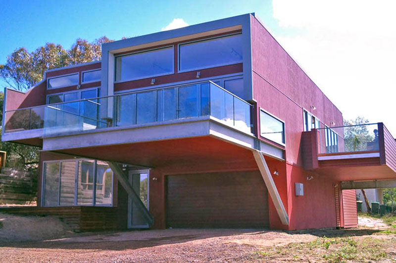 Architect designed coastal home at Aireys Inlet built by AGN Builders