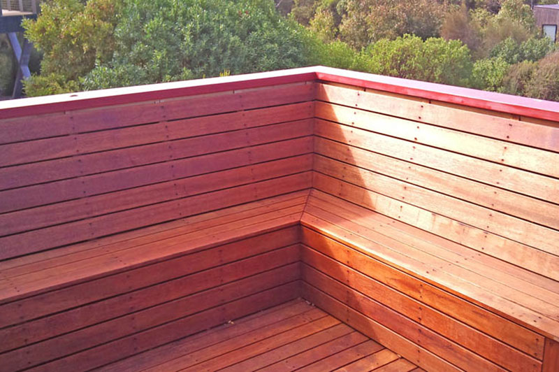 Interior detail of the environmentally friendly Aireys Inlet coastal home