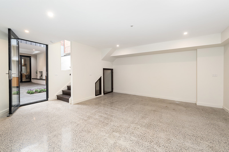Historic detailing retained in the East Melbourne Victorian renovation