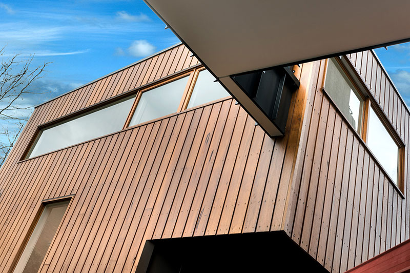 Outdoor living detail at the East Melbourne renovation